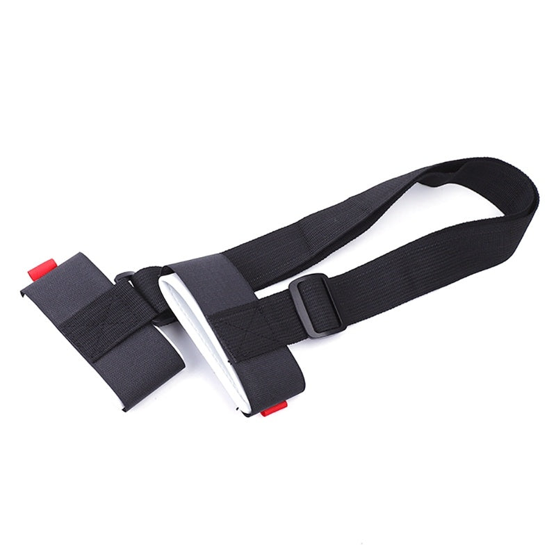 Adjustable Skiing Pole Shoulder Hand Carrier Lash Handle Straps Porter Hook Loop Protecting Ski Handle Strap Bags