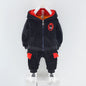 Add velvet and thicken winter three - piece set