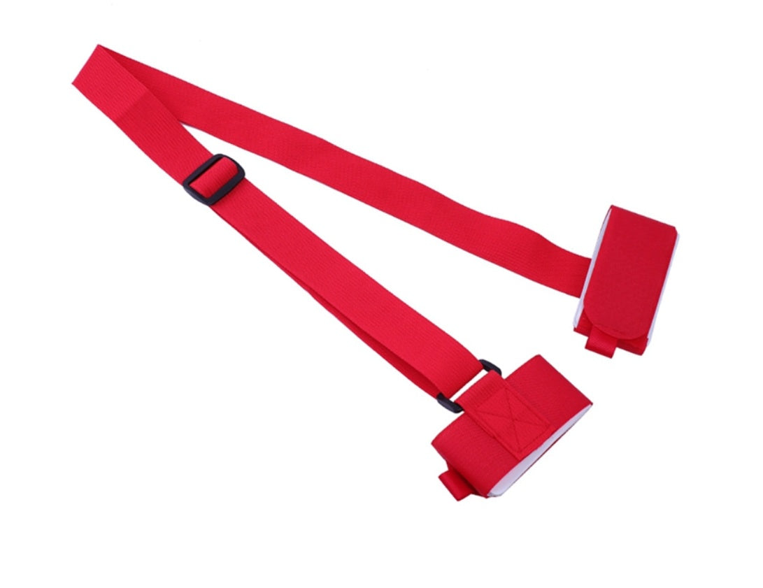 Adjustable Skiing Pole Shoulder Hand Carrier Lash Handle Straps Porter Hook Loop Protecting Ski Handle Strap Bags