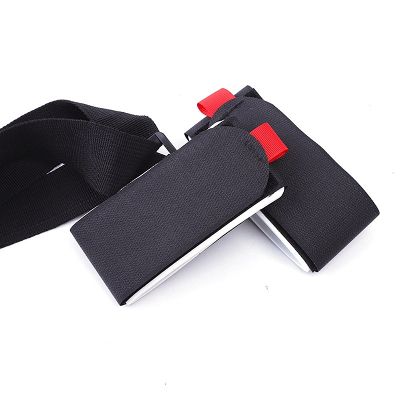 Adjustable Skiing Pole Shoulder Hand Carrier Lash Handle Straps Porter Hook Loop Protecting Ski Handle Strap Bags
