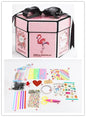 Surprise Explosion Box DIY Handmade Scrapbook Photo Album Gift Box for Valentine Gift