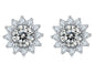 925 Silver Necklace Earring Bracelet Three Piece Set