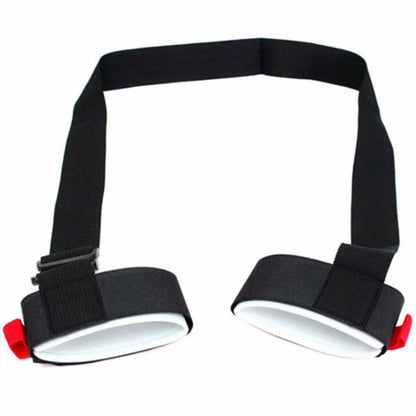 Adjustable Skiing Pole Shoulder Hand Carrier Lash Handle Straps Porter Hook Loop Protecting Ski Handle Strap Bags