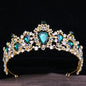 Baroque Rhinestone Crystal Bridal Crown