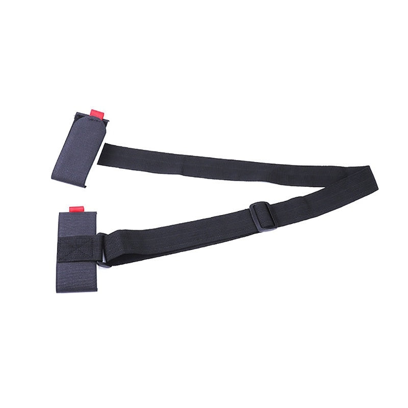 Adjustable Skiing Pole Shoulder Hand Carrier Lash Handle Straps Porter Hook Loop Protecting Ski Handle Strap Bags
