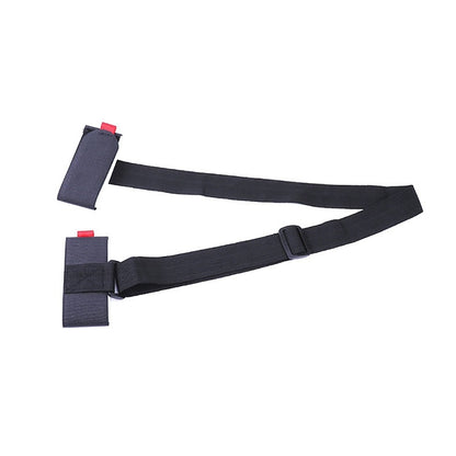 Adjustable Skiing Pole Shoulder Hand Carrier Lash Handle Straps Porter Hook Loop Protecting Ski Handle Strap Bags