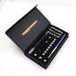 Stress Reducer Relief Toys Gift Box funny black golden kits Fidget magnetic polar pen with stylus ball pen